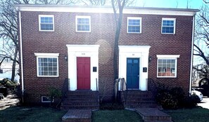 Front of both houses