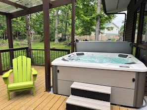 Bain à remous extérieur