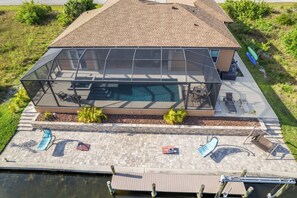3 levels of patios to enjoy