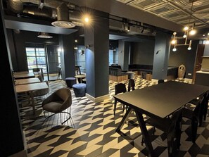 Sittområde i lobbyn