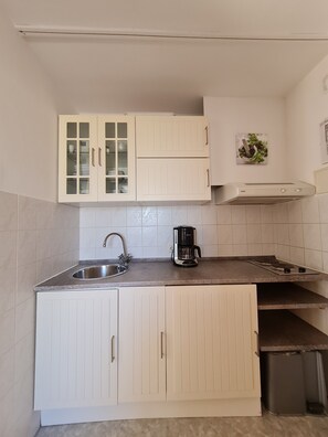 Ferienwohnung Königssee mit großem Balkon 65 qm-Kochen