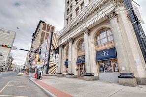 Building Exterior | Walk to Train Station | 0.5 Mi to Rutgers Newark Campus