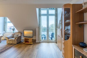 Blick auf den Balkon