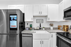 A modern kitchen designed for food lovers.