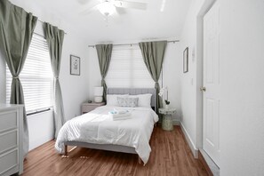 Spacious, well-appointed rooms designed for ultimate comfort and relaxation. Each bedroom features plush bedding, soft lighting, and ample natural light, creating a cozy and tranquil retreat.