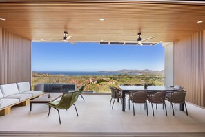 breathtaking views to the golf course and ocean