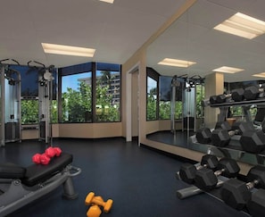 Fitnessbereich