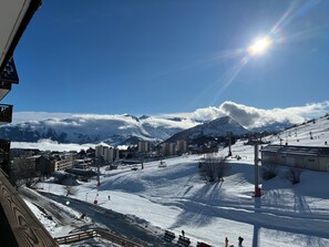 Blick von der Unterkunft