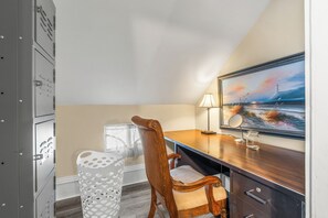 workspace off the kitchen for remote workers!