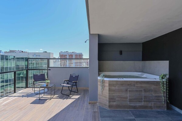 Bubbelpool utomhus