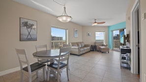 Dining & Living Room Area