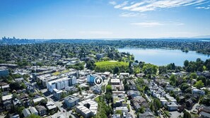Just one block from Greenlake!