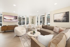 Living and dining area