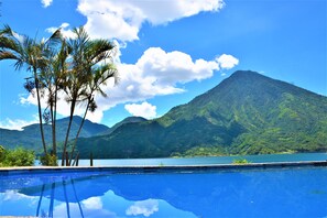 Pool, Jacuzzi, Sauna are located at lower part of the property, accross t street