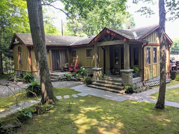 View of front of cottage