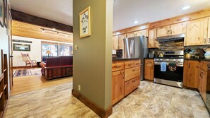 Straight to the Living Area Right to the Kitchen