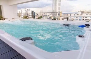 Bubbelpool utomhus
