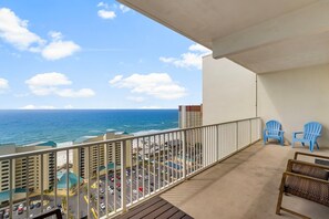 Ocean View, Private, Furnished Balcony