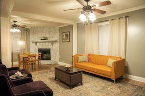 Living room mustang