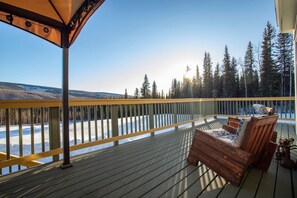 Stunning view from the deck