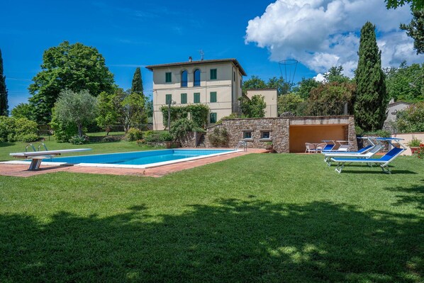 Autumn, Pool, Spring, Summer