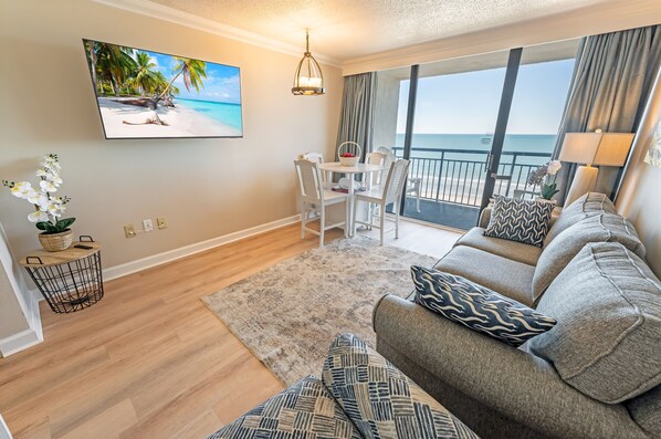 Amazing Living Room with Views of the Ocean!