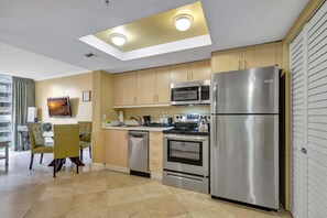 Loaded kitchen for meals at home