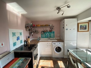 Kitchen with tiles from Book of Kells