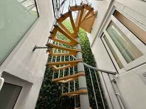 Skylight with Interior Stairs
