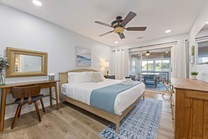 "Fisherman's Landing," bedroom.