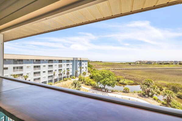 View from Private Patio