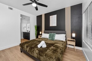 2nd bedroom with King bed