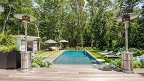 View of pool