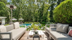 Backyard and Private Deck