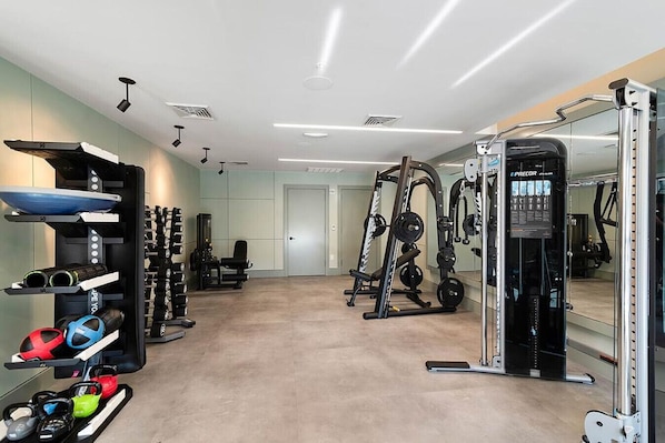 Fitnessbereich