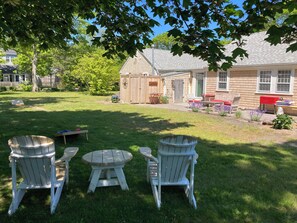 Backyard and patio