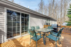 Deck | Gas Grill | Access From Kitchen