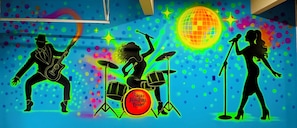 A one-of-a-kind Disco Room is in the works—get ready to dance! Expected completion: May 21st.