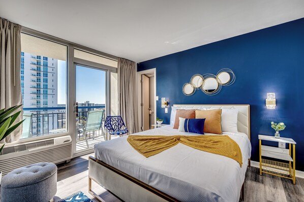Elegant Coastal Bedroom