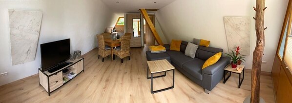 Nurdachhaus am Geyersberg-Wohnbereich
