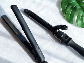 Hair iron: Please ask at the front desk if you would like to use one.