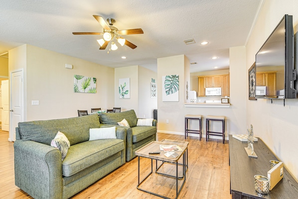 Galveston Vacation Rental | 2BR | 2BA | 1,356 Sq Ft | Stairs to Enter