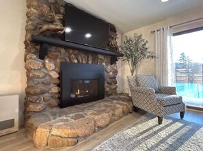 Living Room Fireplace -The Jewel