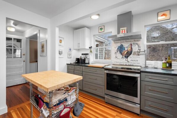 Newly remodeled kitchen