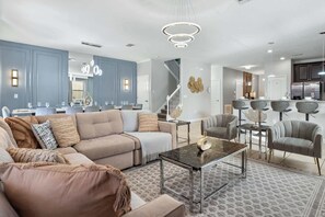 Spacious group-friendly layout