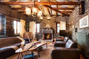 A perfect space to kick back, enjoy a drink, and catch up on your favorite shows or movies