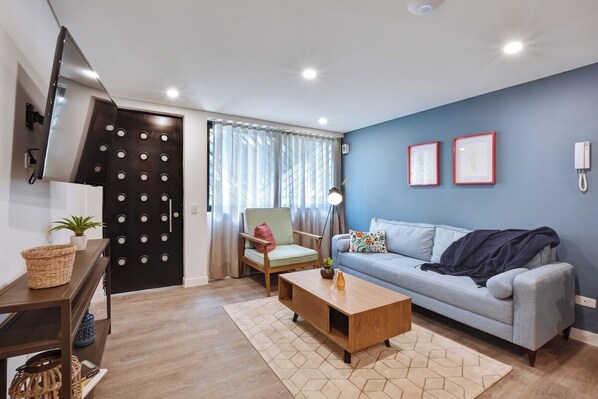Nice living room with SmartTV