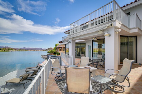 North facing view - Colorado River