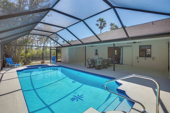 Port Charlotte Vacation Rental | 3BR | 2BA | 1 Step Required | 1,500 Sq Ft