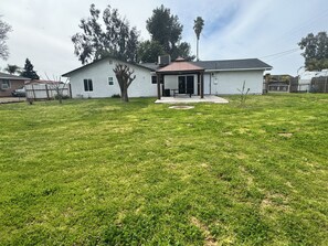 Huge backyard fully fenced